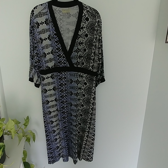 Athleta dress navy print - Picture 2 of 7